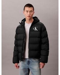 Calvin Klein - Piumino Con Monogramma - Lyst