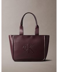 Calvin Klein - Tote Bag Met Monogram-Logo - Lyst