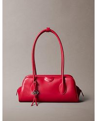 Calvin Klein - Emblem Logo Shoulder Bag - Lyst