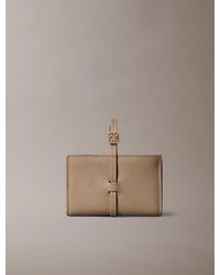 Calvin Klein - Pebbled Leather Rfid Wrist Strap Wallet - Lyst