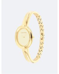 Calvin Klein - Contoured Bezel Watch - Lyst