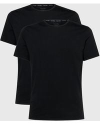 Calvin Klein - 2 Pack Lounge T-shirts - Modern Cotton - Lyst
