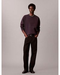 Calvin Klein - Jeans Logo Graphic Relaxed Jumper - Lyst