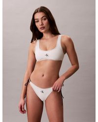 Calvin Klein - Bralette Bikini Top - Lyst