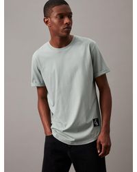 Calvin Klein - Cotton Badge T-shirt - Lyst