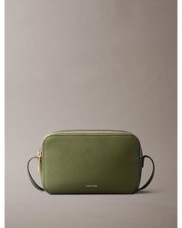 Calvin Klein - Foil Logo Crossbody Camera Bag - Lyst