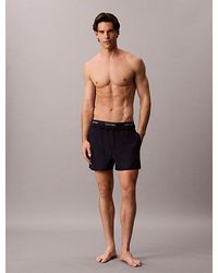 Calvin Klein - Short Drawstring Swim Shorts Ck Essentials - Lyst