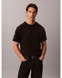 Calvin Klein - Jeans Logo Tape T-Shirt - Lyst