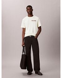 Calvin Klein - Jeans Relaxed Back Logo T-Shirt - Lyst