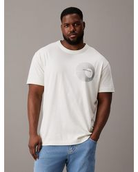 Calvin Klein - Plus Size Graphic Logo T-shirt - Lyst