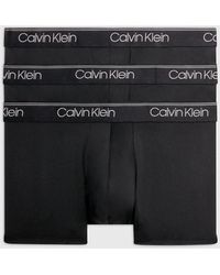 Calvin Klein - 3 Pack Low Rise Trunks - Micro Stretch - Lyst