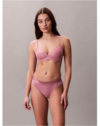Calvin Klein - Perfectly Fit Ultralight Lightly Lined Wirefree Bra - Lyst