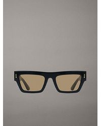 Calvin Klein - Modified Rectangle Sunglasses Ck25510S - Lyst
