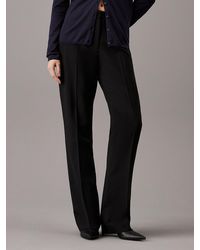 Calvin Klein - Slim Straight Trousers - Lyst