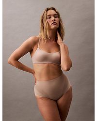 Calvin Klein - Sculpted Shapewear Briefs Stay Put Mesh - Lyst
