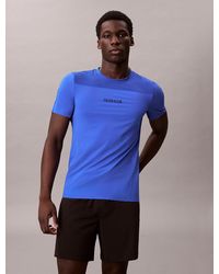 Calvin Klein - T-Shirt Da Palestra Ad Alte Prestazioni Anti Umidità Ad Asciugatura Rapida - Lyst