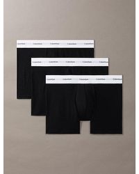 Calvin Klein - Pack de 3 bóxers sueltos largos - Cotton Modal Stretch - Lyst