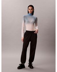 Calvin Klein - Sport Thermal Baselayer Turtleneck Bodysuit - Lyst