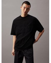 Calvin Klein - Oversized Monogram T-shirt - Lyst