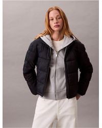 Calvin Klein - Calvin Klein Lightweight Puffer Jacket - Lyst