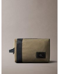 Calvin Klein - Canvas Wash Bag - Lyst