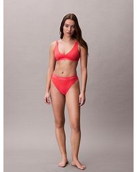 Calvin Klein - Brazilian Bikini Bottoms Ck Icon - Lyst