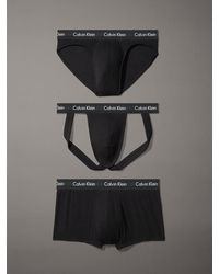 Calvin Klein - 3 Pack Trunks, Briefs And Jock Strap - Pride - Lyst