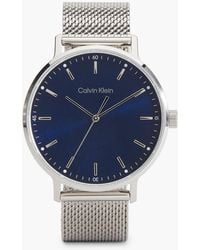 Calvin Klein - Modern Mesh Bracelet Watch - Lyst