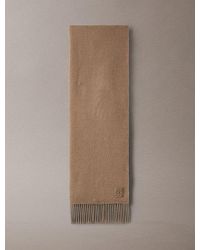 Calvin Klein - Warm Soft Wool Scarf - Lyst
