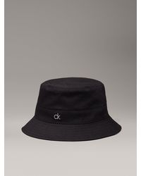 Calvin Klein - Reversible Logo Bucket Hat - Lyst
