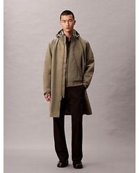 Calvin Klein - Chaquetón urbano técnico con capucha 3 en 1 - Lyst
