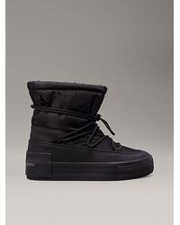 Calvin Klein - Botas de nieve cálidas con plataforma - Lyst