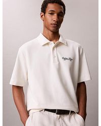 Calvin Klein - Jeans Embroidered Logo Polo Shirt - Lyst