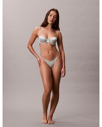 Calvin Klein - Dipped Bikini Bottoms - Lyst