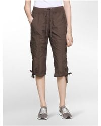 Calvin Klein Cargo pants for Women | Online Sale up to 70% off | Lyst