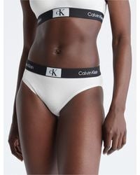Calvin Klein - 1996 Cotton Stretch Modern Bikini - Lyst