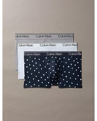 Calvin Klein - 3 Pack Low Rise Trunks Micro Stretch - Lyst