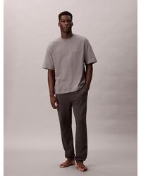 Calvin Klein - Haut De Pyjama En Jersey De Coton - Lyst