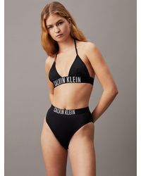 Calvin Klein - Bas de bikini taille haute - Intense Power - Lyst