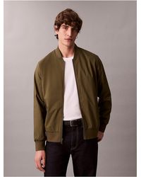 Calvin Klein - Matte Bomber Jacket - Lyst