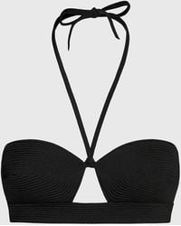 Calvin Klein - Bralette Bikini Top - Structured - Lyst