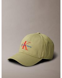 Calvin Klein - Casquette Avec Logo En Sergé - Lyst