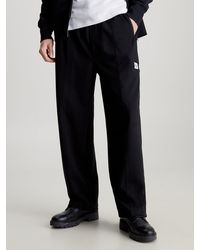 Calvin Klein - Pantalon de jogging oversize en tissu éponge - Lyst