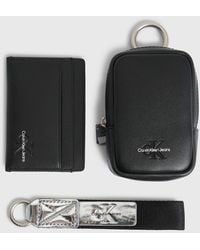 Calvin Klein - Cardholder, Pouch And Keyring Gift Set - Lyst