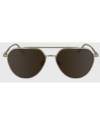 Calvin Klein - Aviator Sunglasses Ck24100S - Lyst