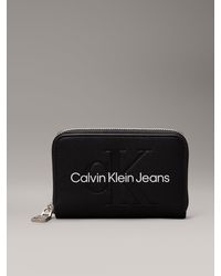 Calvin Klein - Portefeuille zippé anti-RFID - Lyst