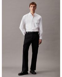 Calvin Klein - Relaxed Coolmax Cargo Trousers - Lyst