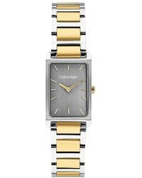 Calvin Klein - Minimalist Rectangle Bracelet Watch - Lyst