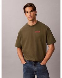 Calvin Klein - Jeans Relaxed Calvins Or Nothing Graphic T-Shirt - Lyst