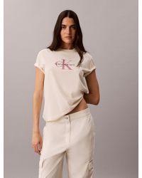 Calvin Klein - Monogram Logo T-Shirt - Lyst